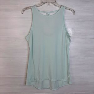 Apana yoga lifestyle strap back tank, Women's size Medium, in pastel green